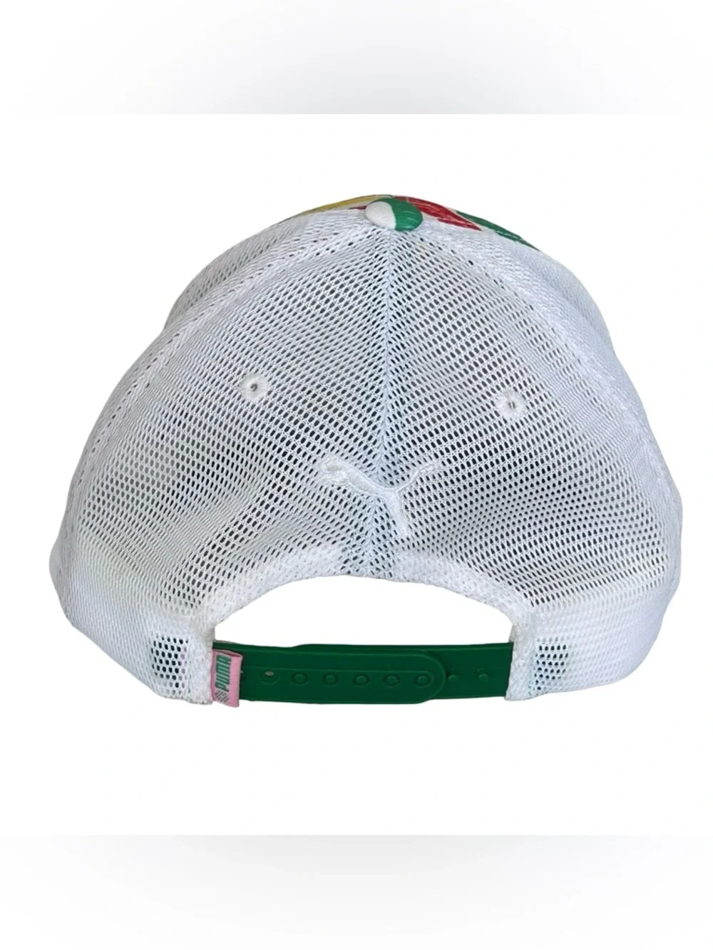 Puma Arnold Palmer 2022 Golf Trucker Hat Camo Mesh Snapback Cap Sample Rare